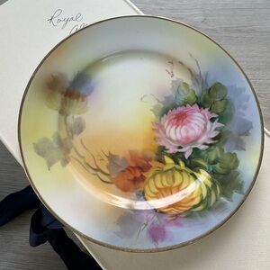 Noritake Floral Plate 7.5” Made in Japan
